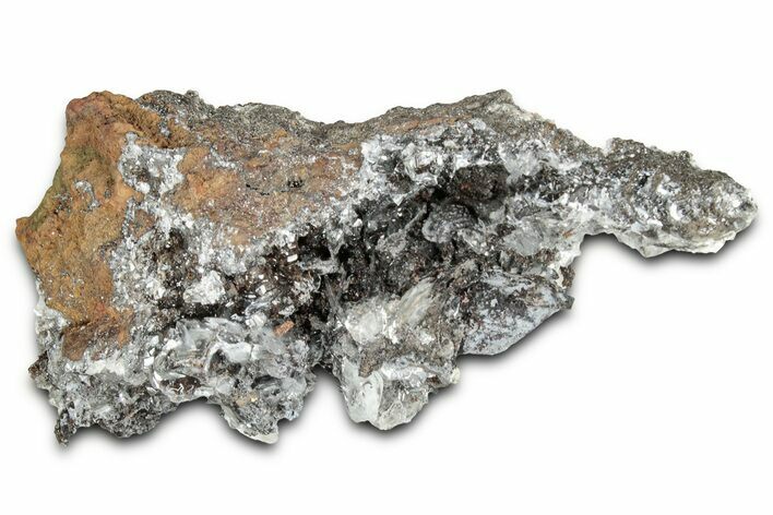 Calcite on Goethite Pseudomorphs after Gypsum - Mexico #330403